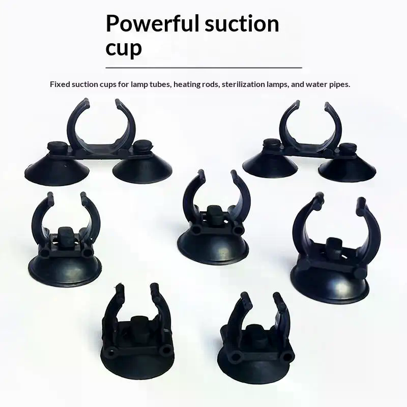 Plastic Pipe Clip - 5Pcs Aquarium Fish Tank Lamp Fixed