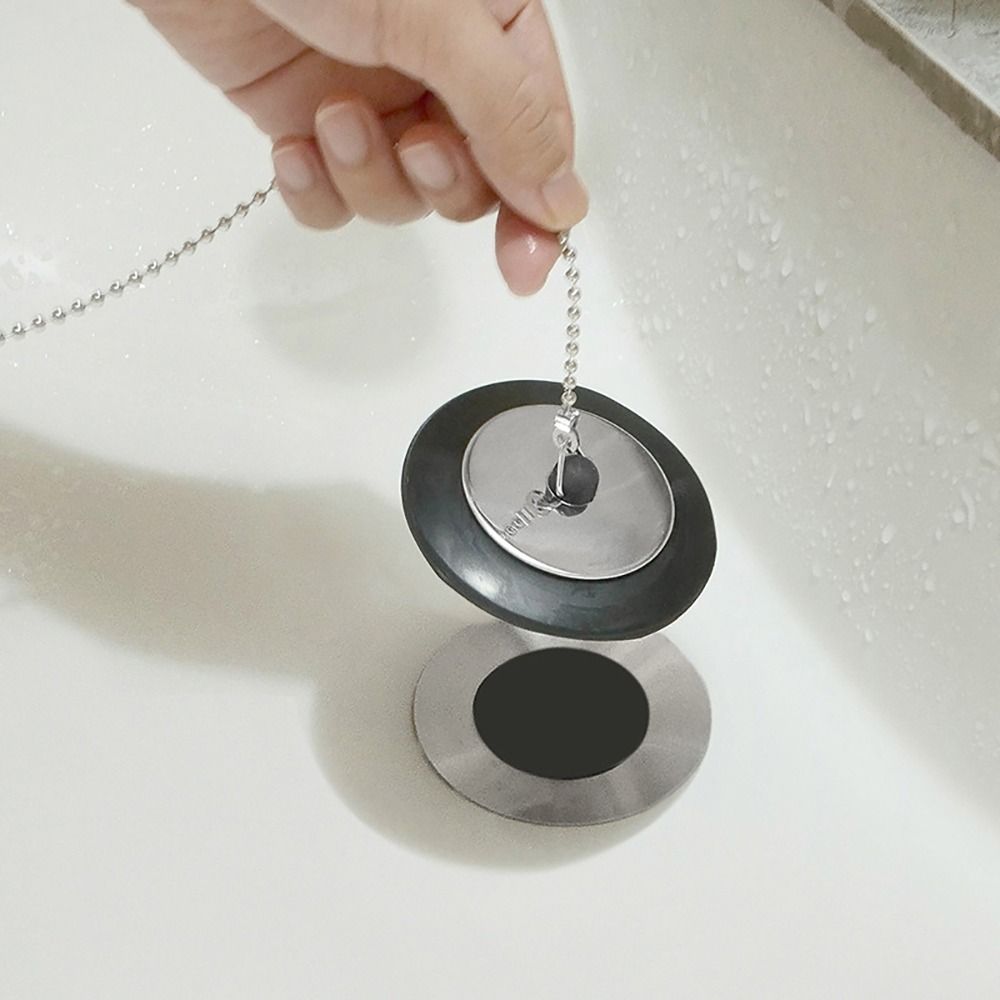 1Pcs New Rubber Tub Stopper Un - Drain Pipe Clip ulasan dan harga
