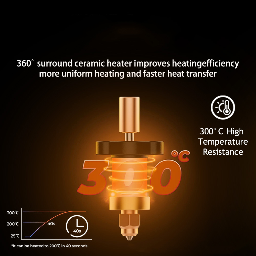 Hotend For Ender 3 V3 KE Ceram - Creality Printer K1 ulasan dan harga