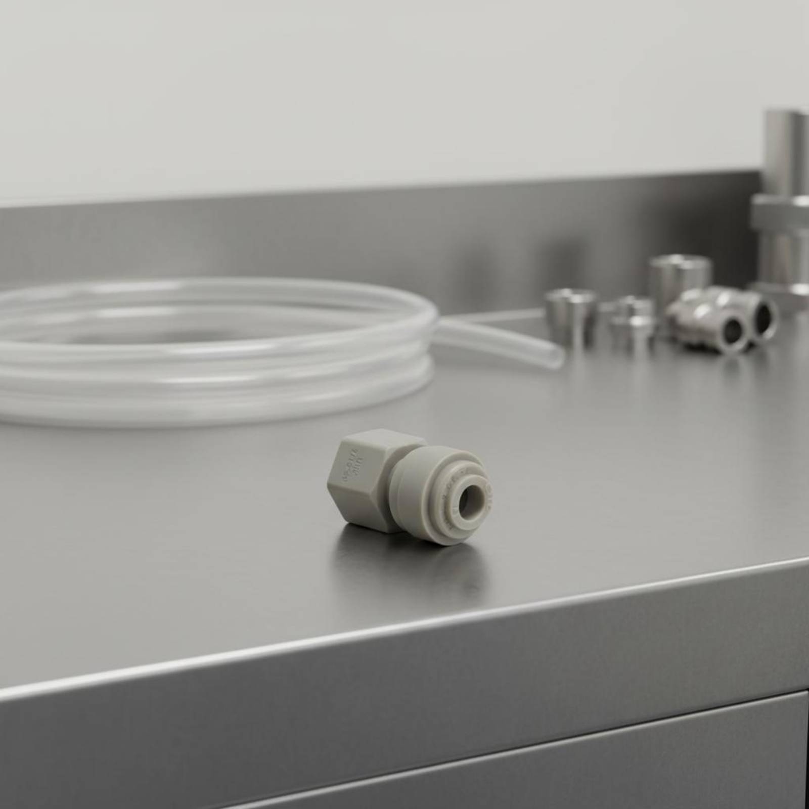 Food-Grade Reducer Tee Fitting - Push Fit Connector ulasan dan harga
