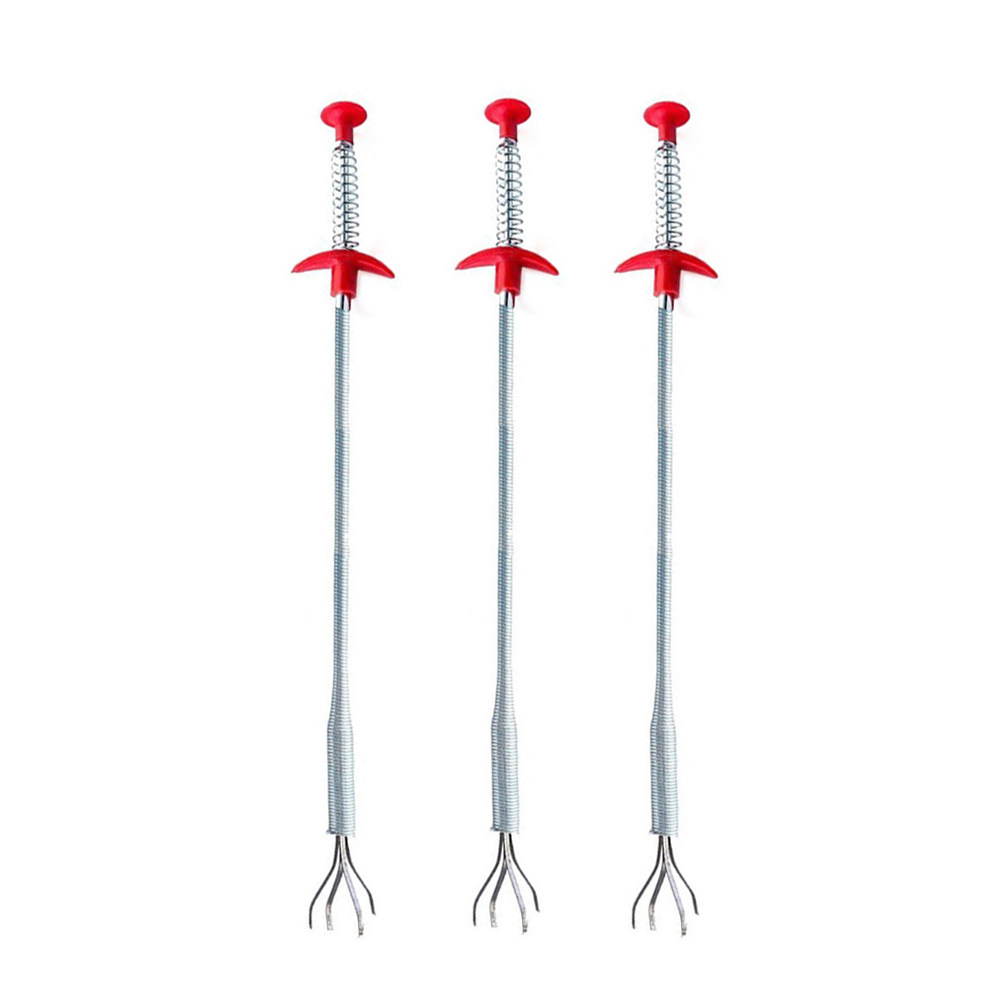 4Pcs Sewer Pipe Dredge Tool Fl - Drain Snake Flexible ulasan dan harga